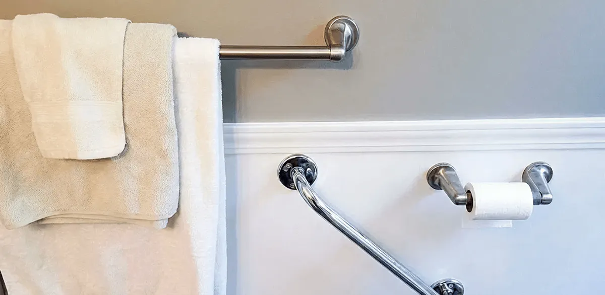 Bathroom grab bar installation for safety and accessibility in New Orleans, LA